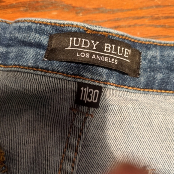 Judy Blue Cargo Straight Jeans Size 11/30 - Picture 4 of 5